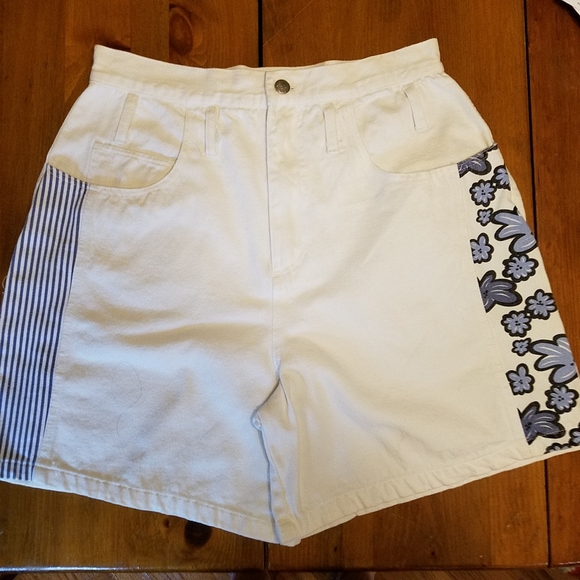 Vintage Pants - Vintage Lee high waist paper bag cargo shorts